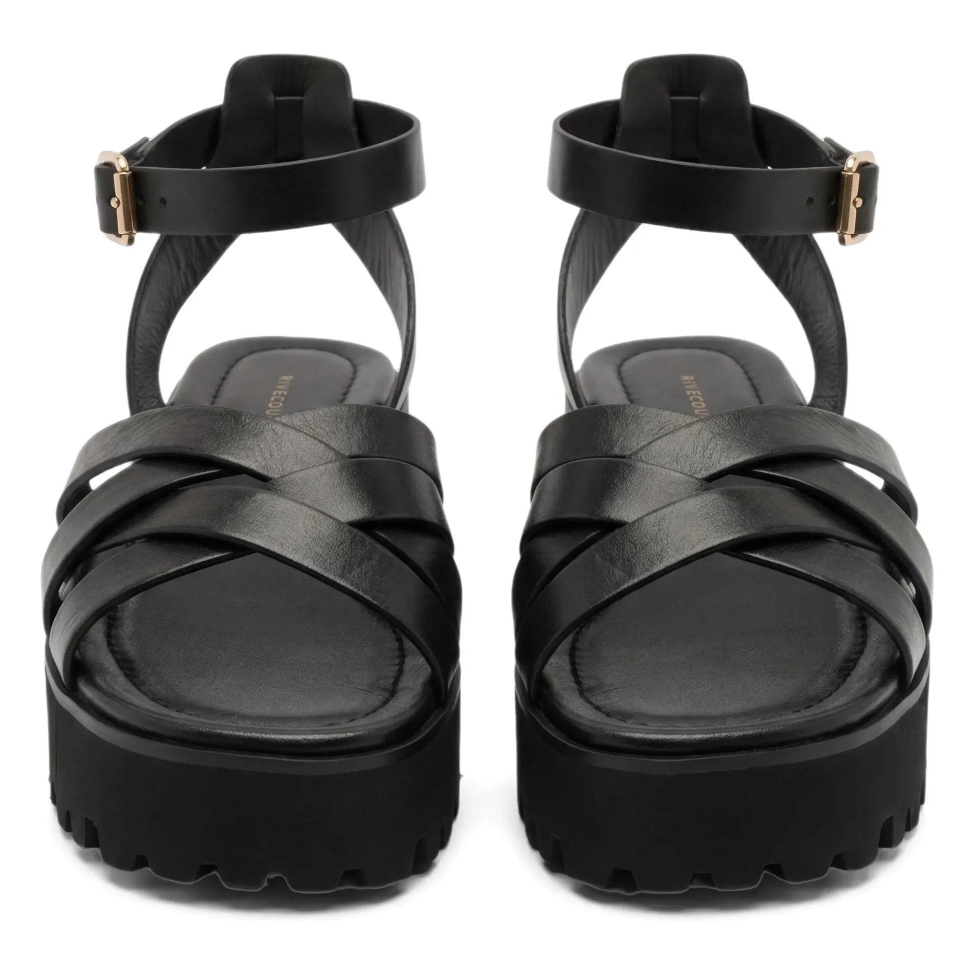 Rivecour - Sandals n°214 Leather | Black