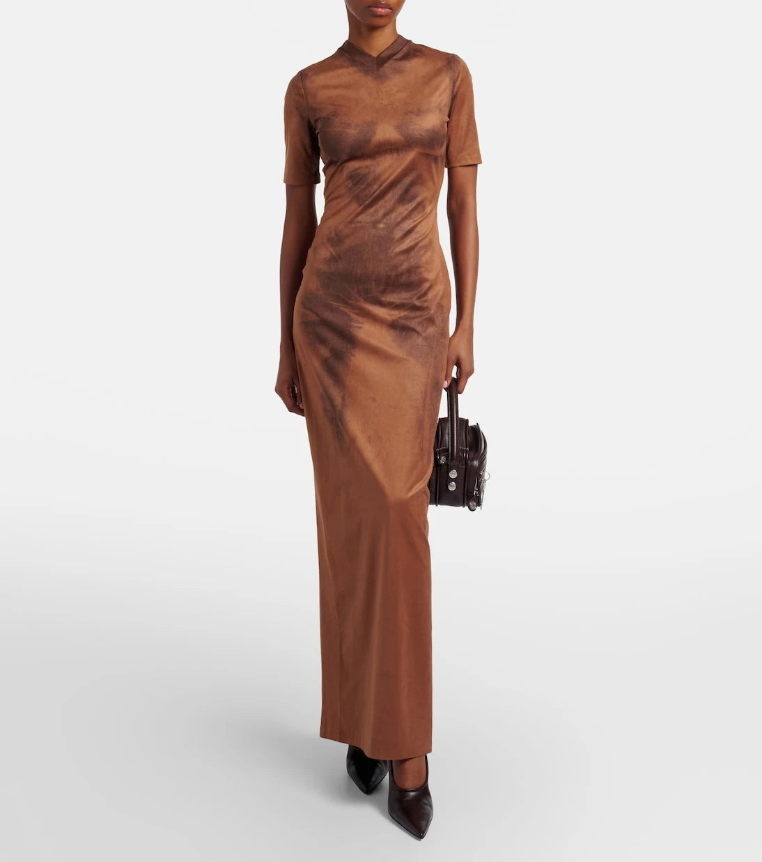 Acne Studios - Dueda trompe-l’œil maxi dress