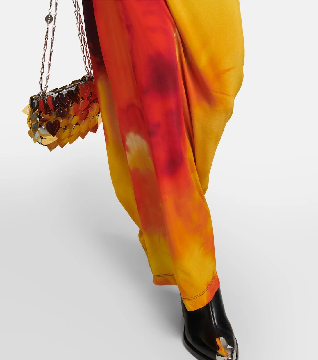 Rabanne - Printed maxi dress