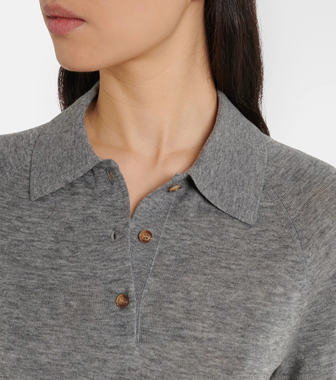 Victoria Beckham - Wool polo shirt