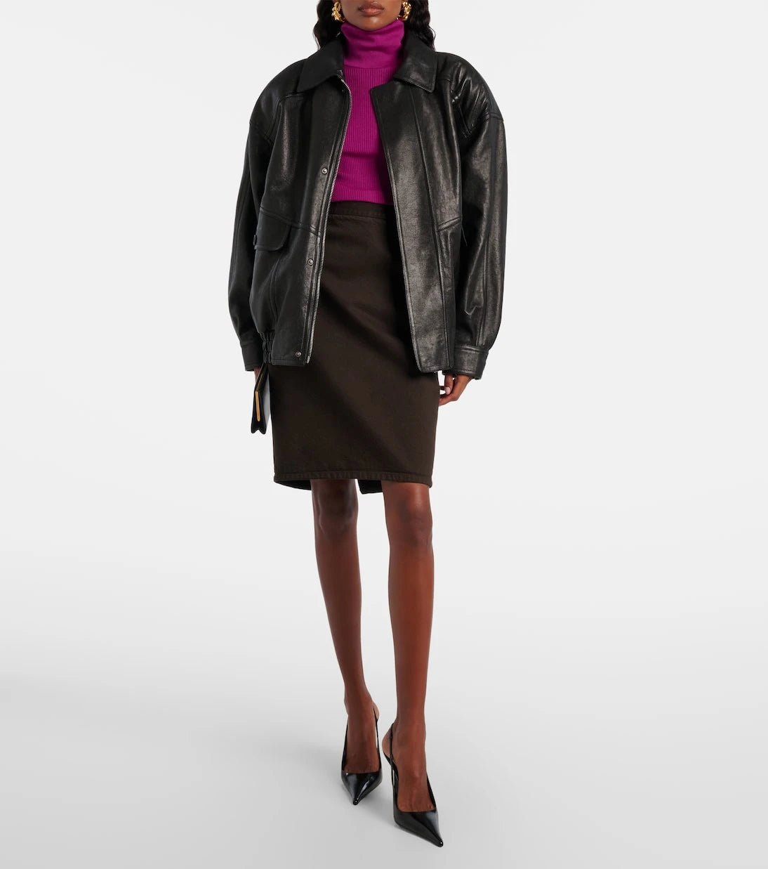 Saint Laurent - Wool, cashmere, and silk sweater