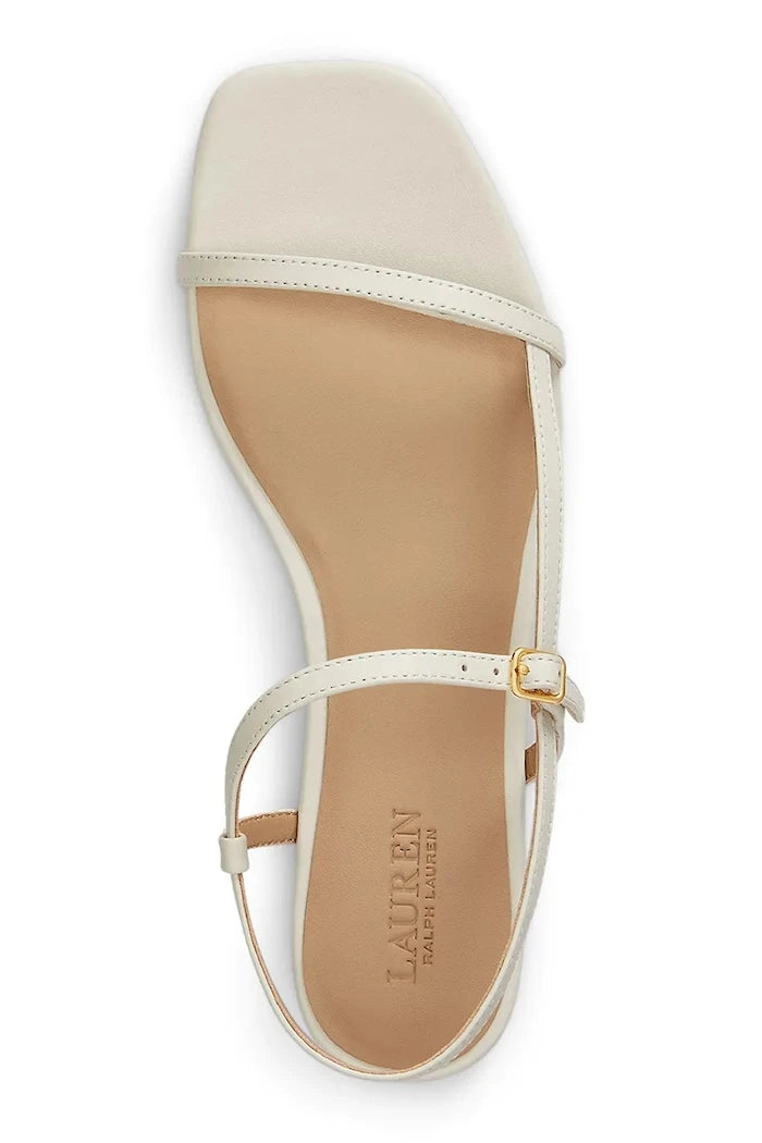 Кожени сандали Lauren Ralph Lauren Lainee