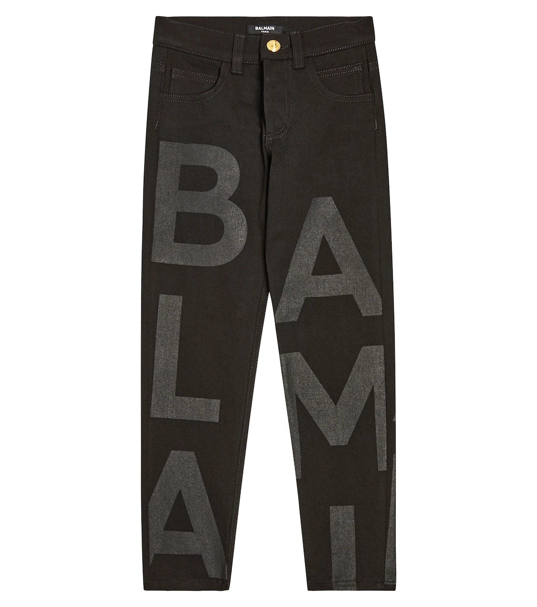 Balmain Kids - Cotton-blend jeans