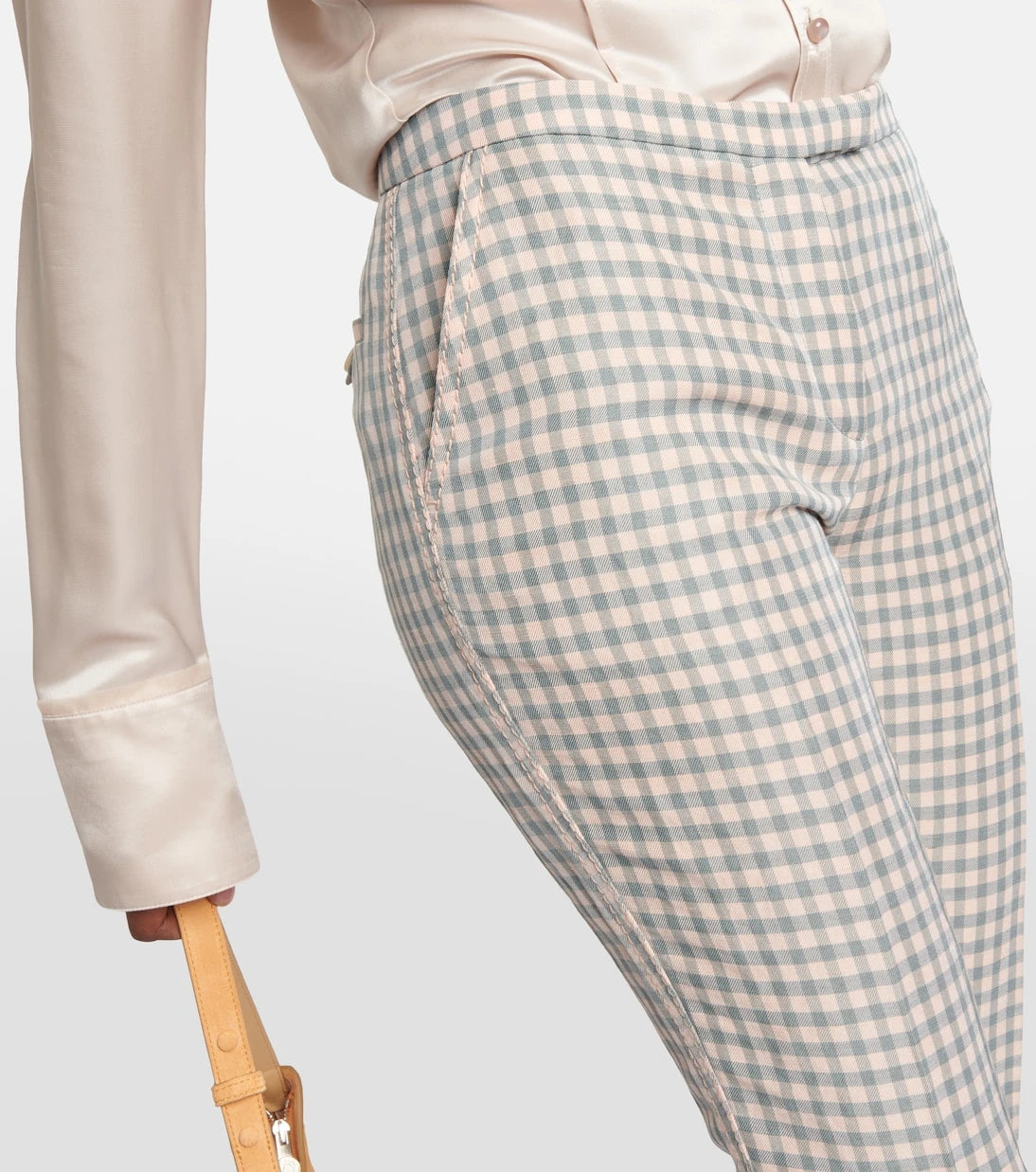 Acne Studios - Checked low-rise pants