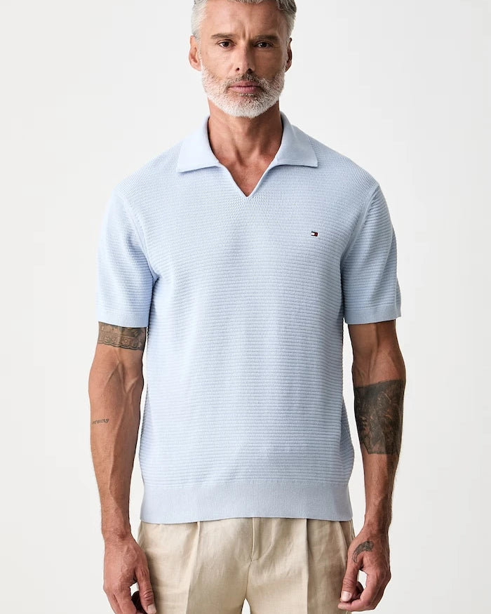 Tommy Hilfiger erkek pamuklu polo tişört