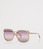 Brown CH0286S Rectangle Sunglasses