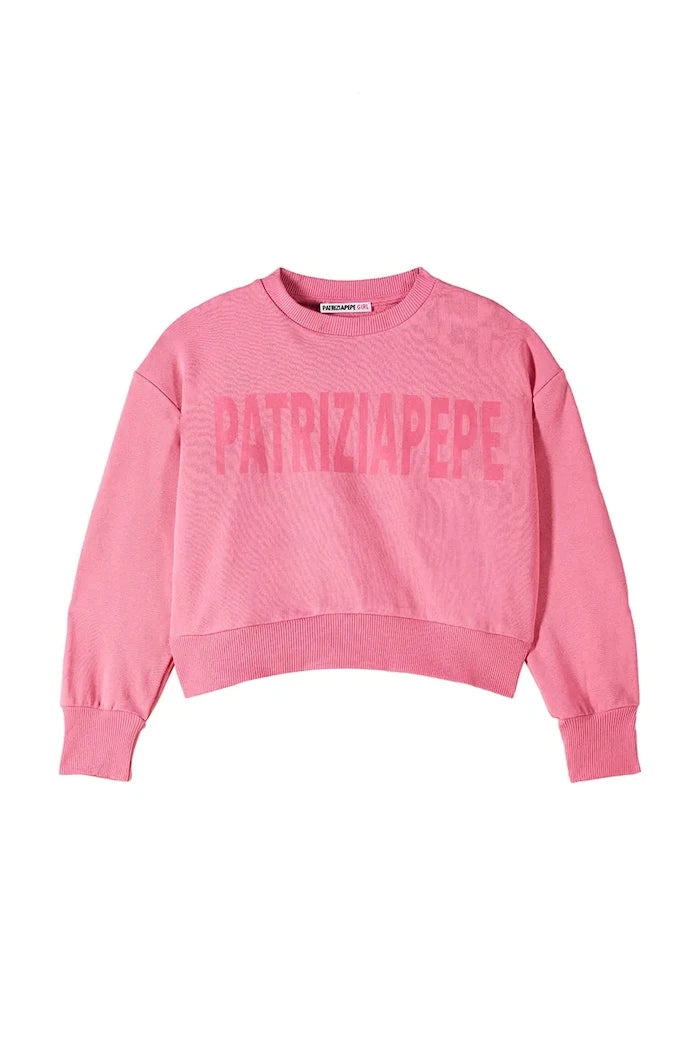 Patrizia Pepe Çocuk Pamuklu Sweatshirt J409