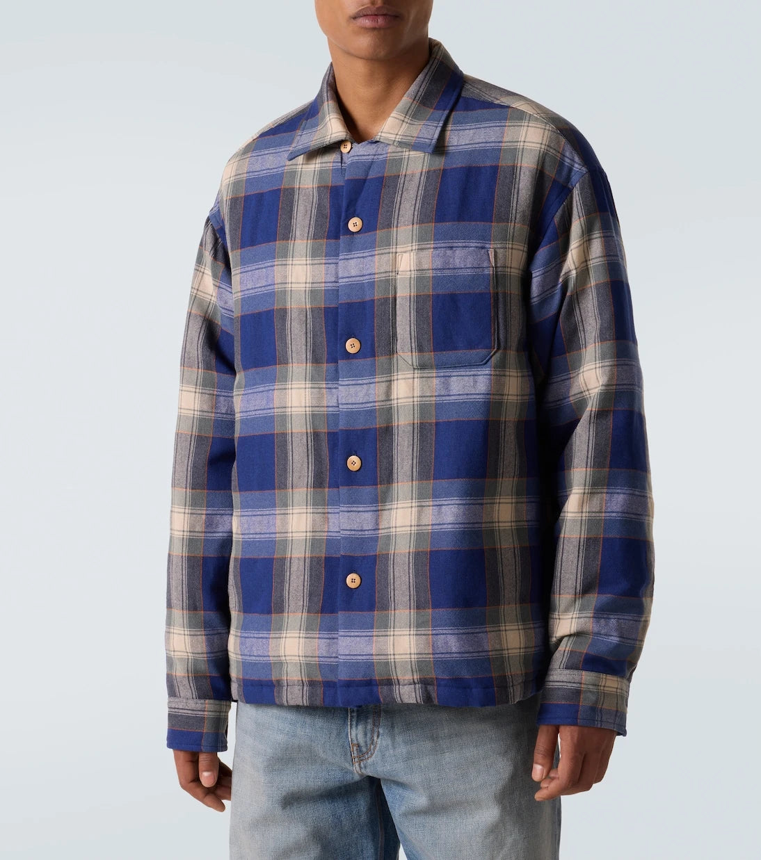 Visvim - Keesey wool and linen down overshirt