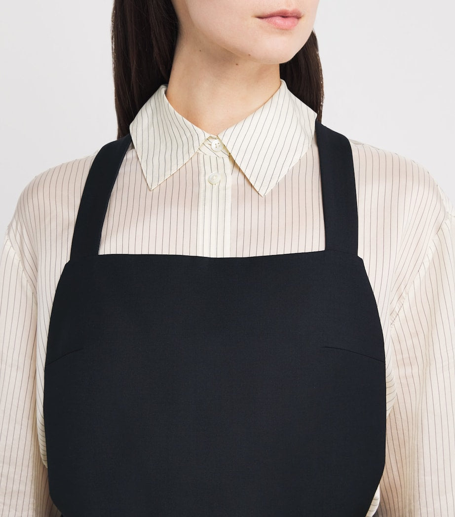 Pinafore Mini Dress NAVY