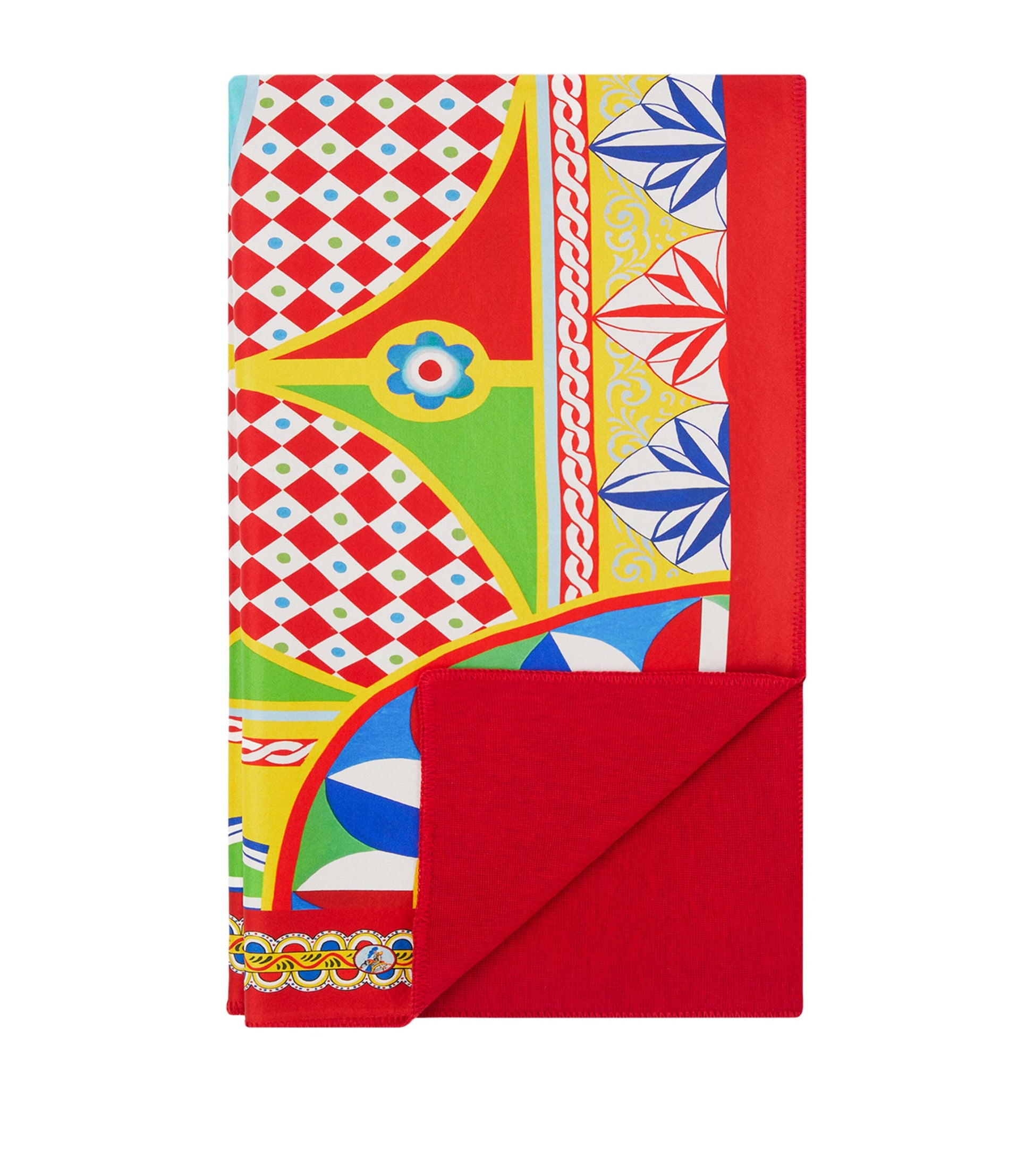 Dolce & Gabbana Casa Silk-Wool Carretto Throw (140cm x 180cm)