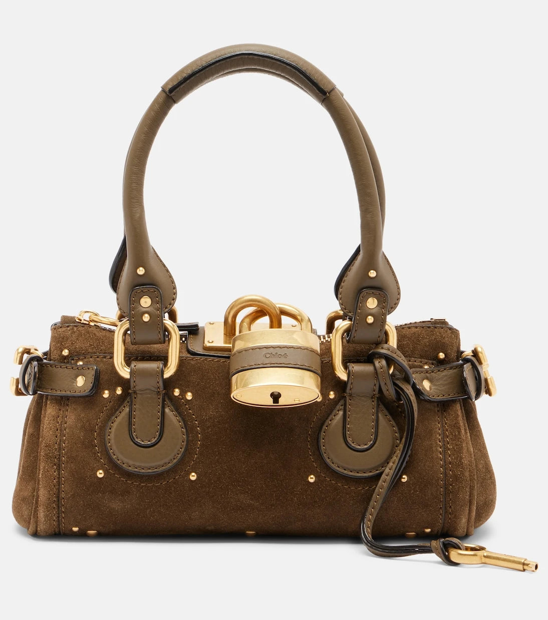 Chloé - Paddington Small suede shoulder bag