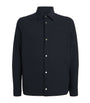 Navy Collared Overshirt
