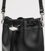 Black Mini Cinch Bucket Bag