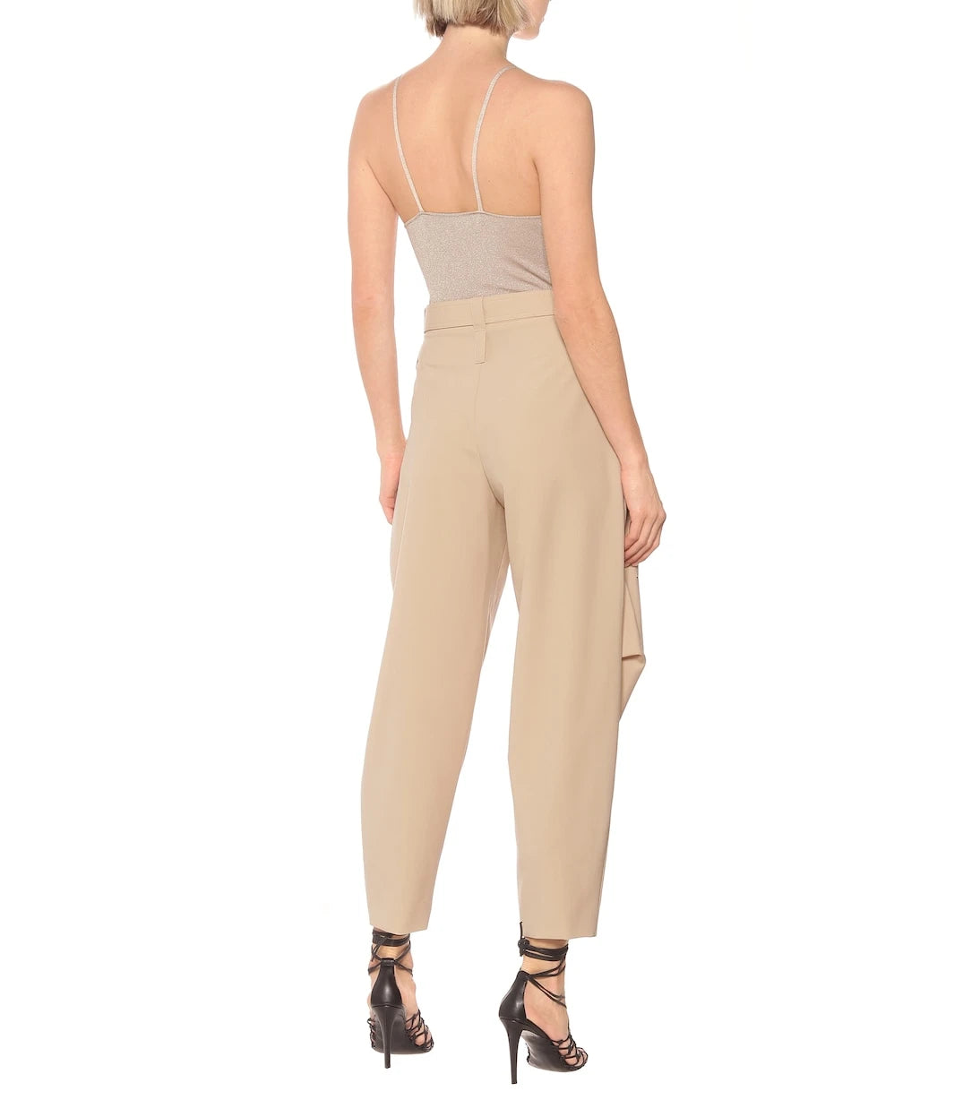 Stella McCartney - Adaline wool carrot-leg cargo pants