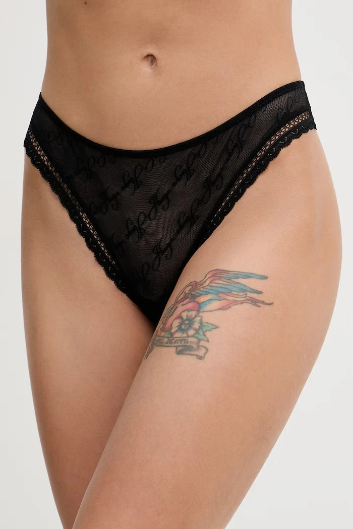HUGO Kadın Brezilya Kesim Bikini Külot LACY THONG