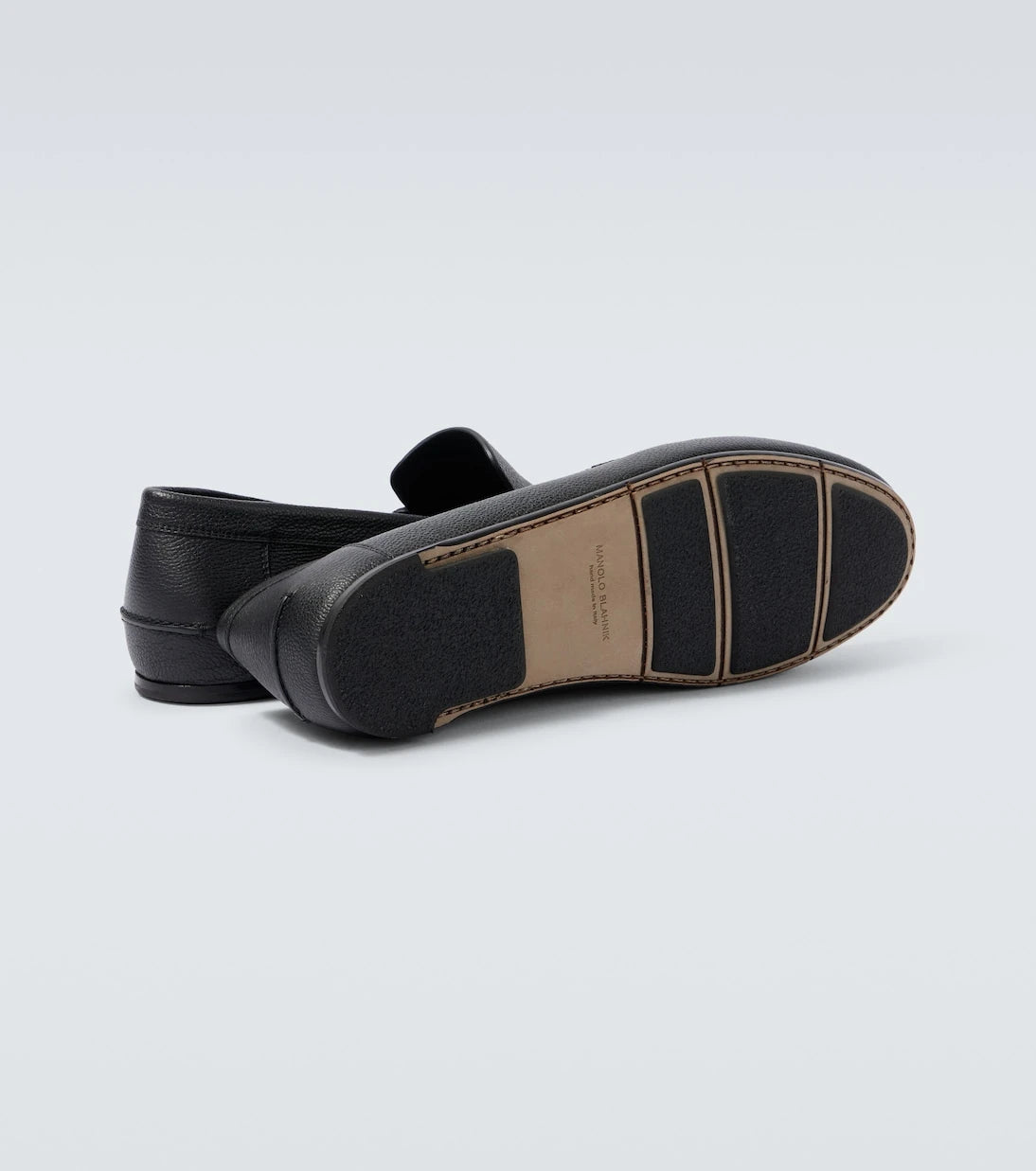 Manolo Blahnik - Leather loafers