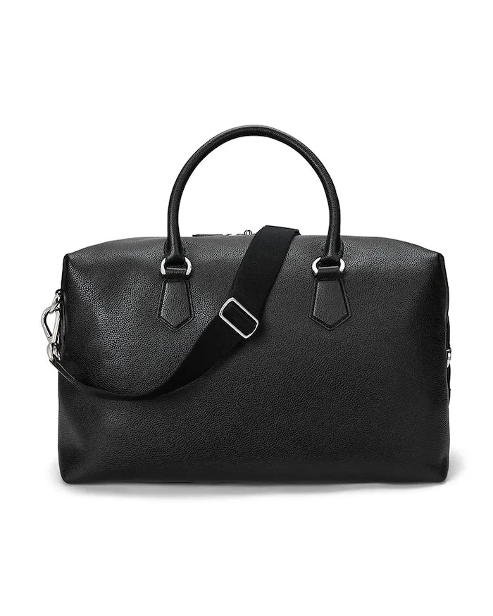Кожена чанта Polo Ralph Lauren 36,8 x 29,2 x 18,4 cm
