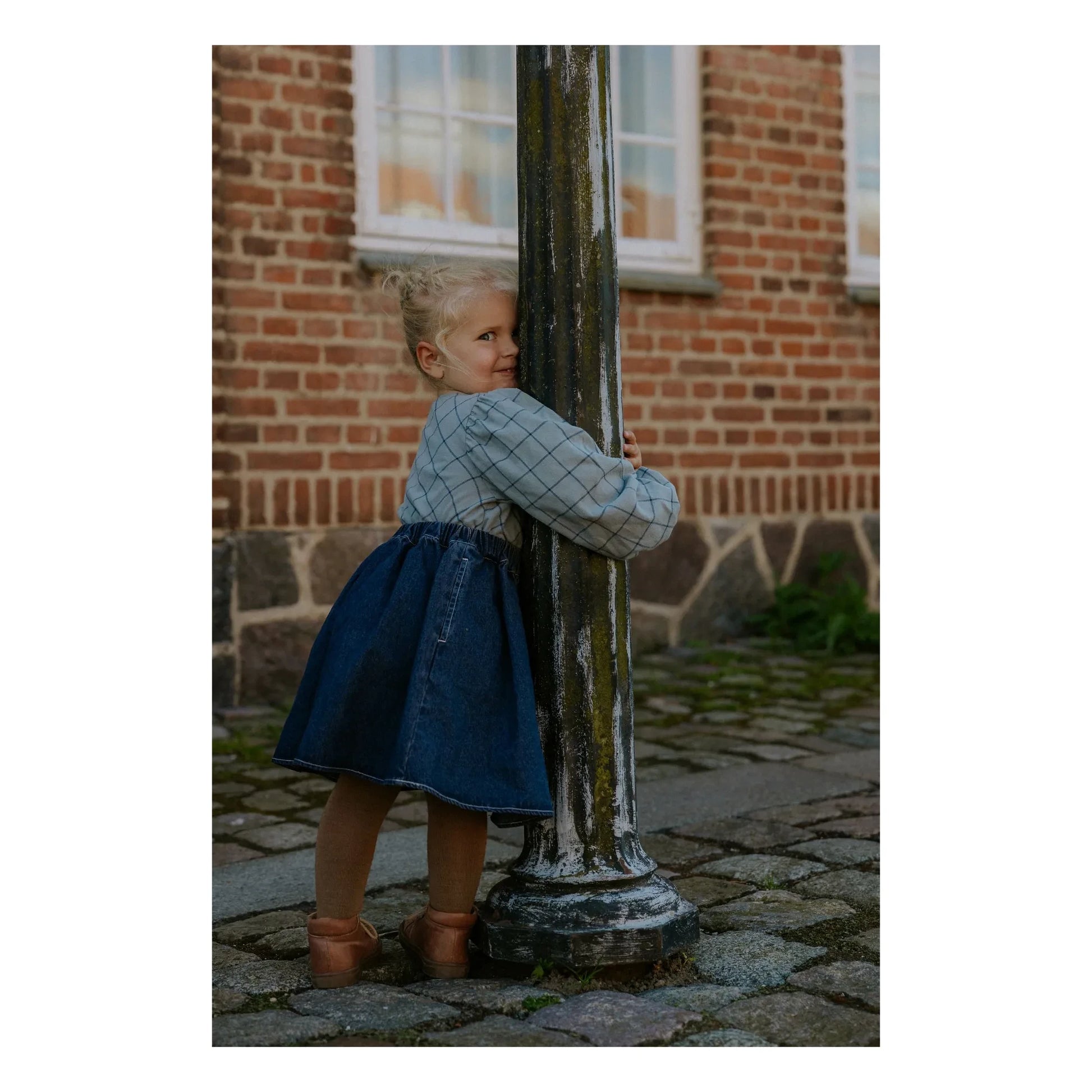Fliink - Cody blouse | Grey blue