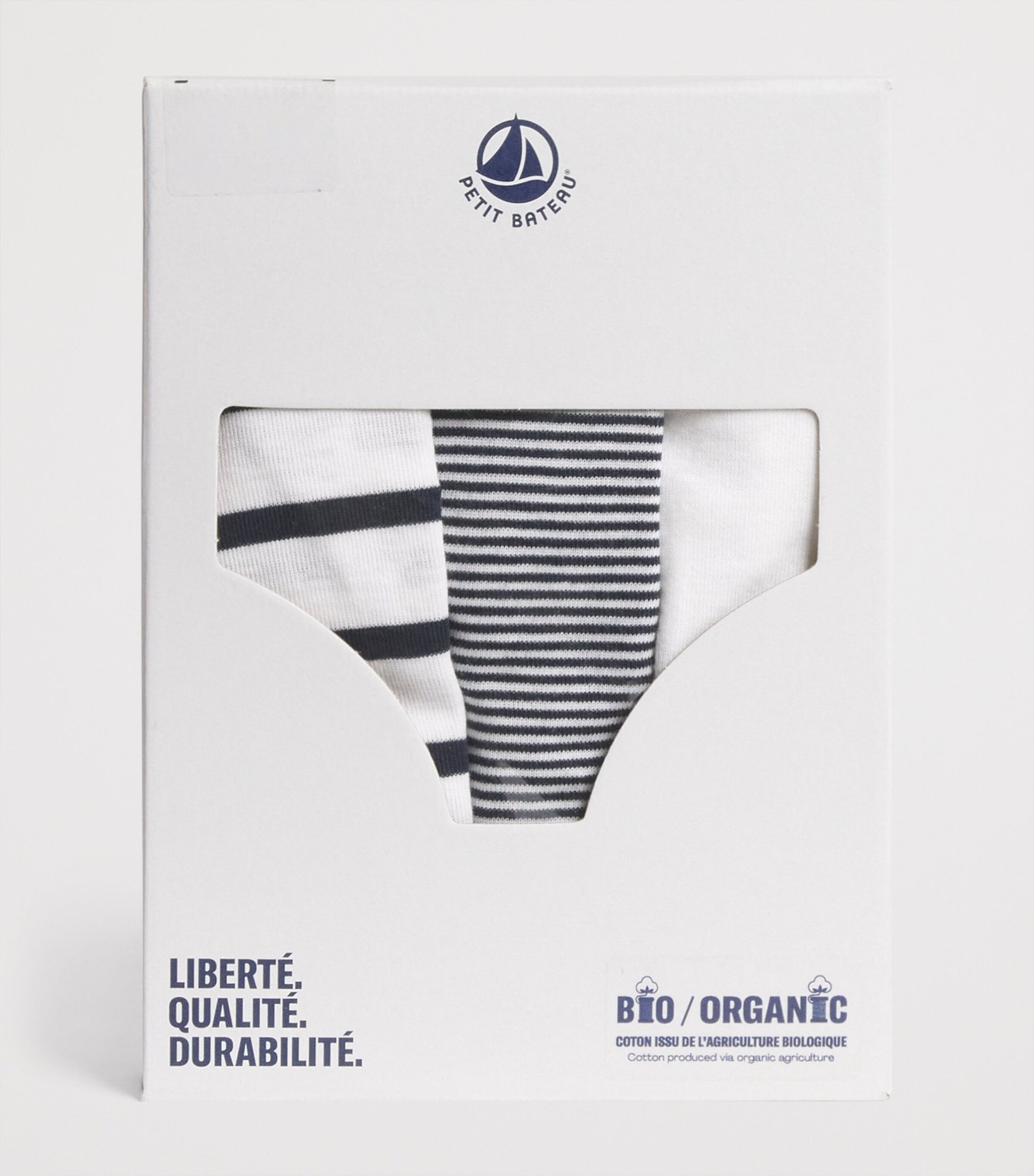 Petit Bateau Set of 3 Cotton Knickers (4-12 Years)
