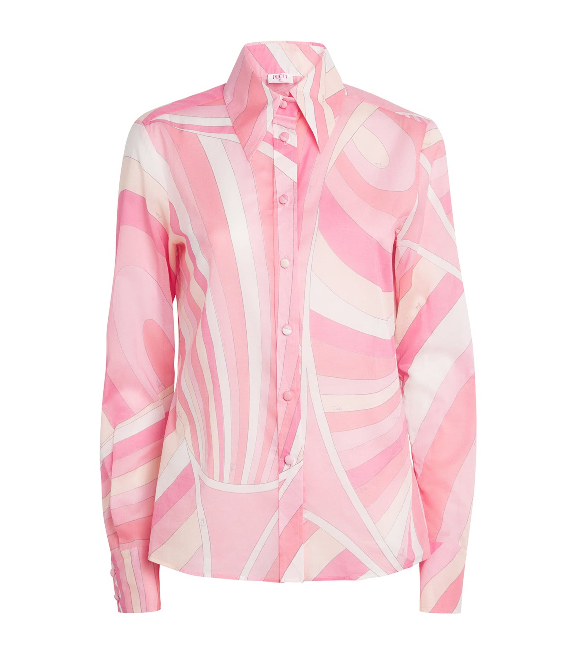 PUCCI Multi Cotton Printed Blouse