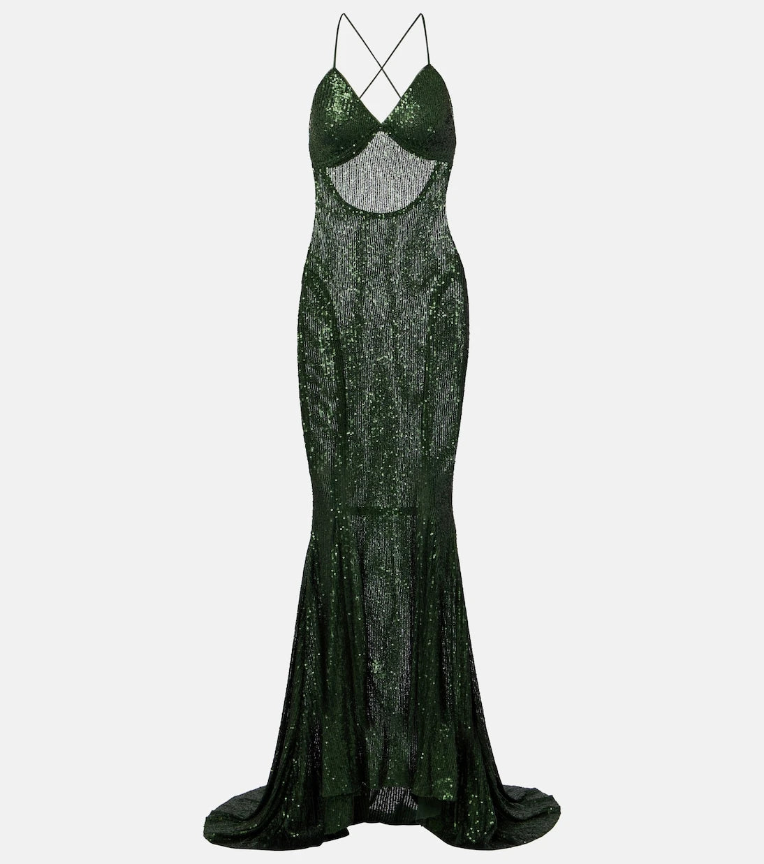 Norma Kamali - Sequined gown