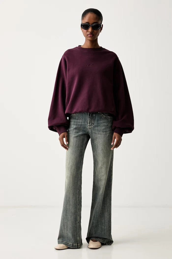 Rotate kadın pamuklu sweatshirt