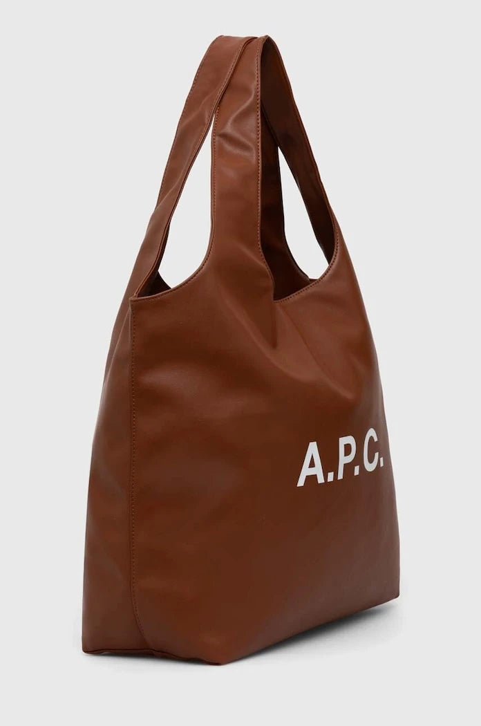 A.P.C. suni deri tote ninon çanta