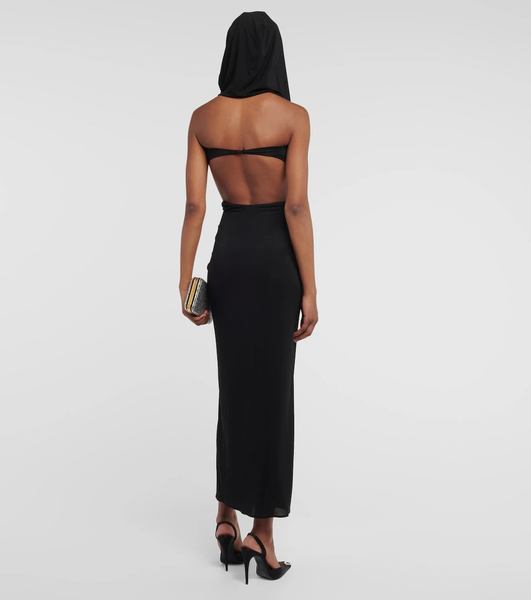 Magda Butrym - Hooded cutout midi dress