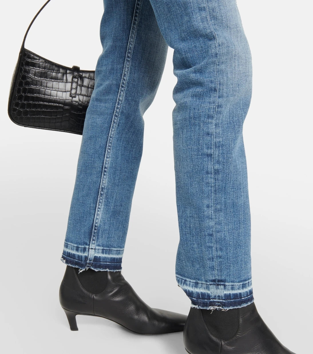 AG Jeans - Girlfriend mid-rise straight jeans