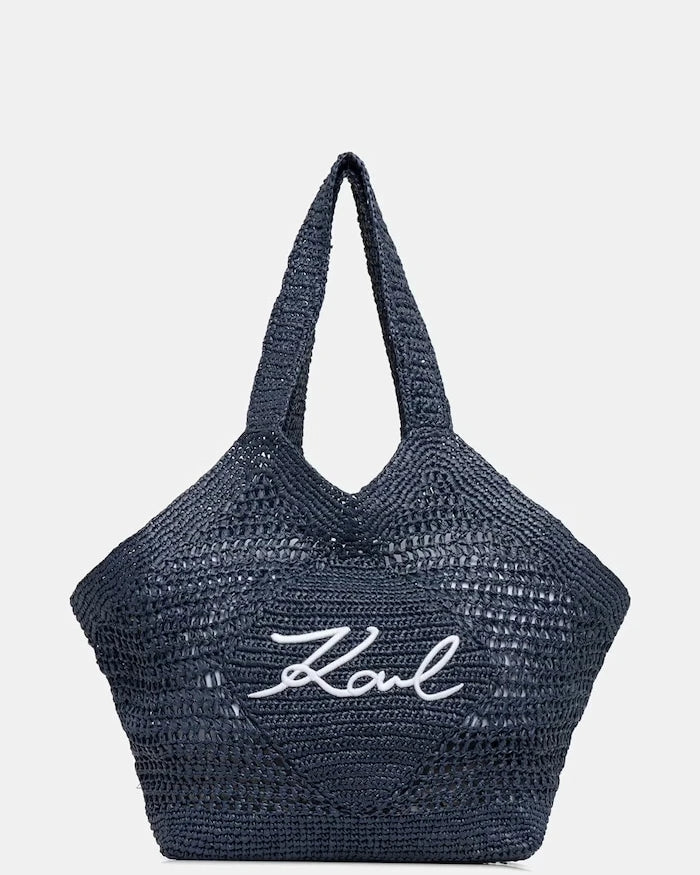 Karl Lagerfeld örme materyalden kadın tote çanta K/SIGNATURE