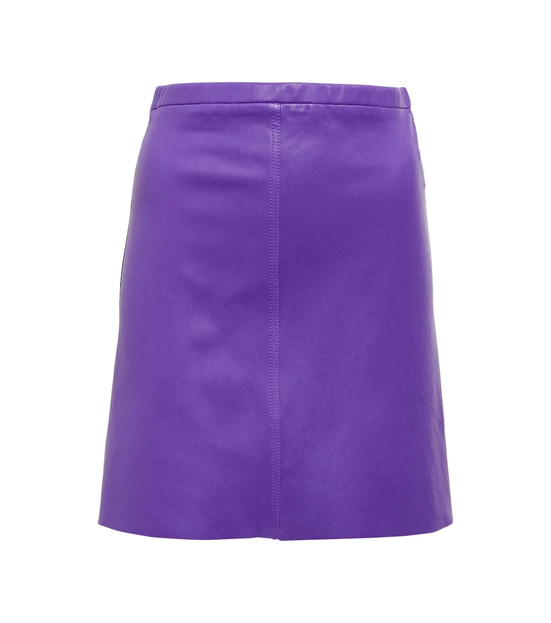 Stouls - Lucie high-rise leather miniskirt