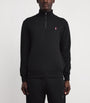 Cotton Quarter-Zip Sweatshirt
