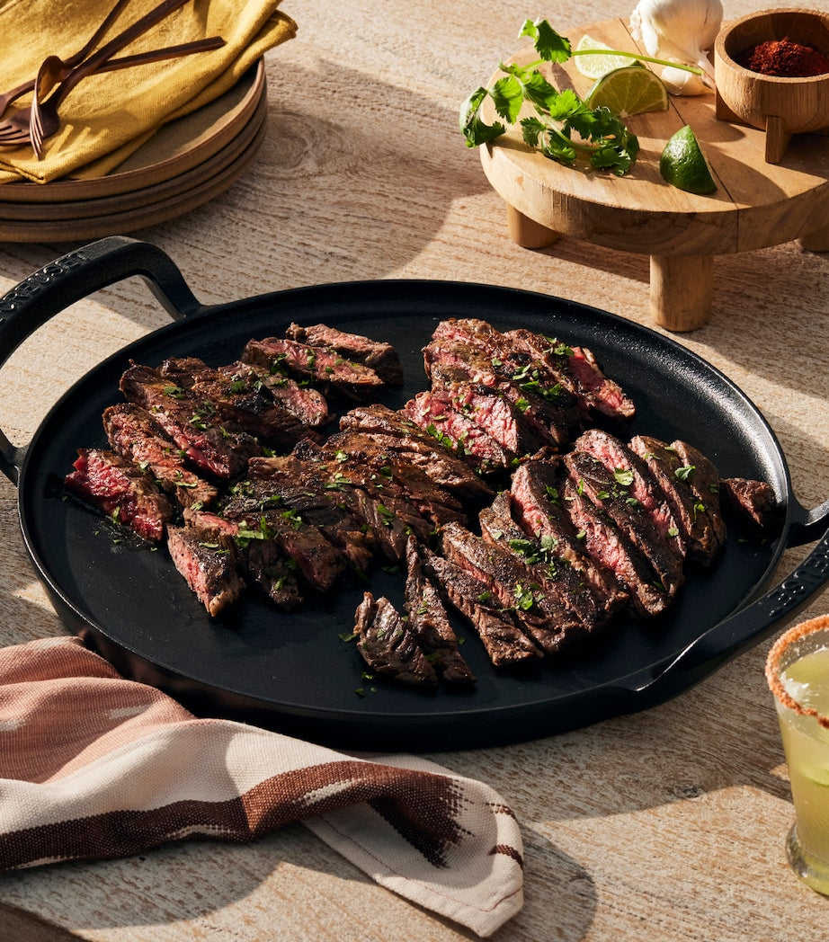 Cast Iron BBQ Pizza Pan (35cm)