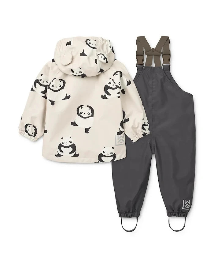 Liewood Manu Rainwear Set Çocuk Yağmurluk ve Pantolon