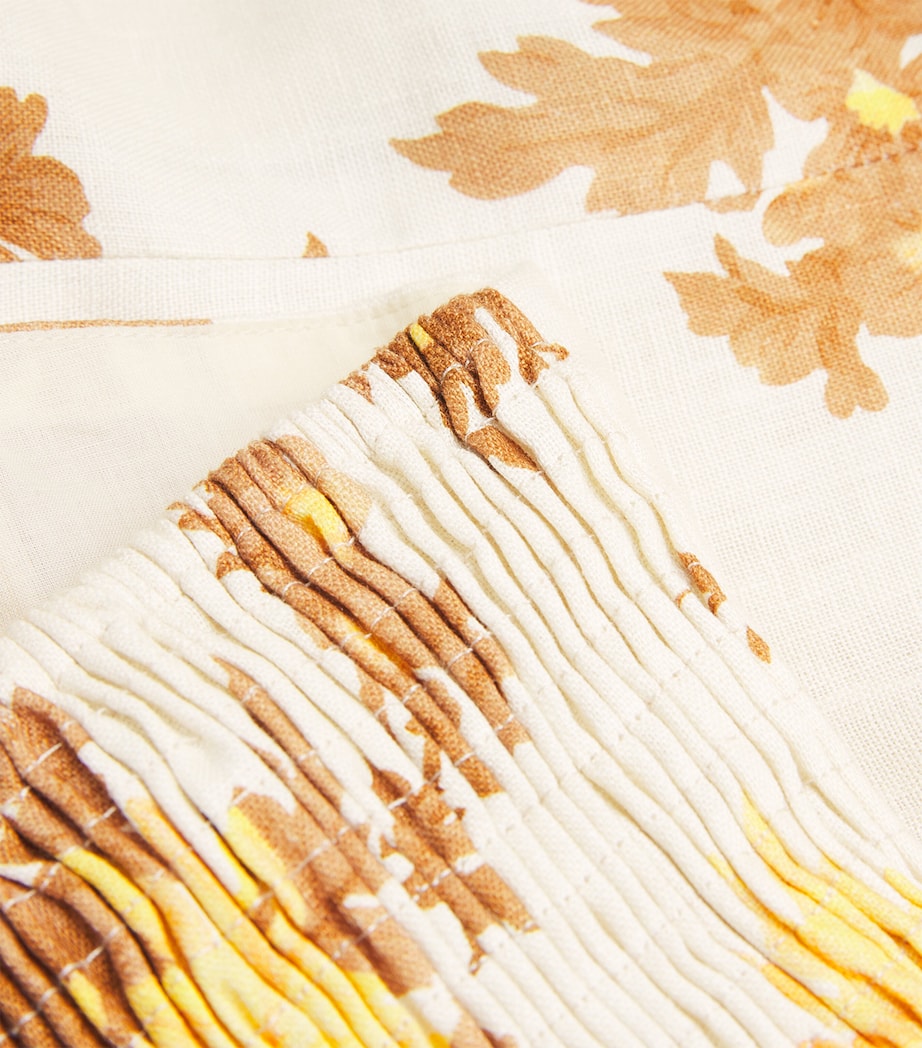 Faithfull the Brand Multi Linen Floral Marie Top