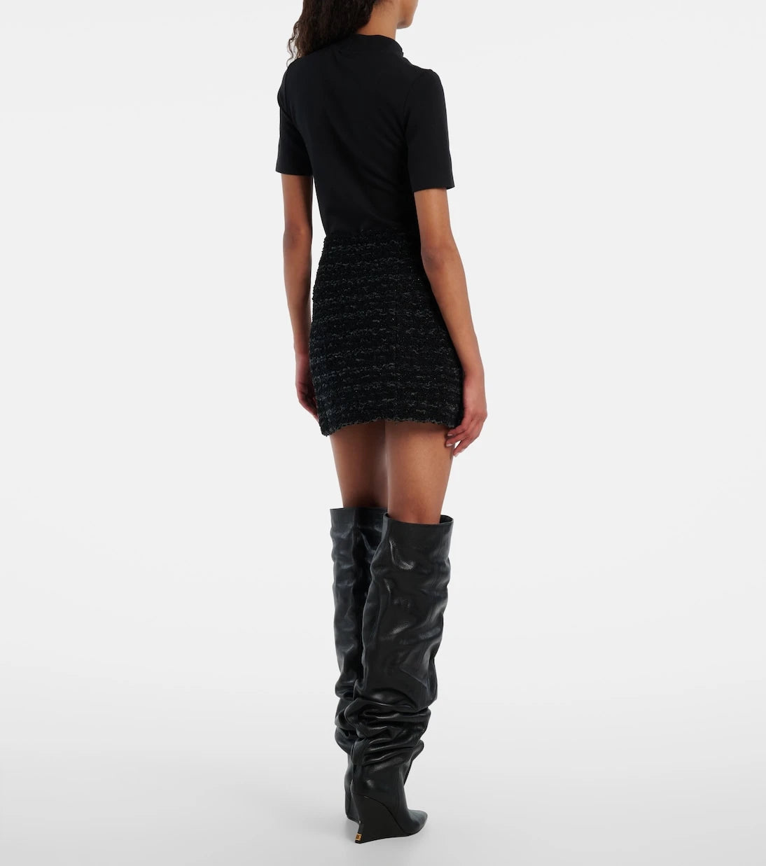 Balmain - Tweed miniskirt