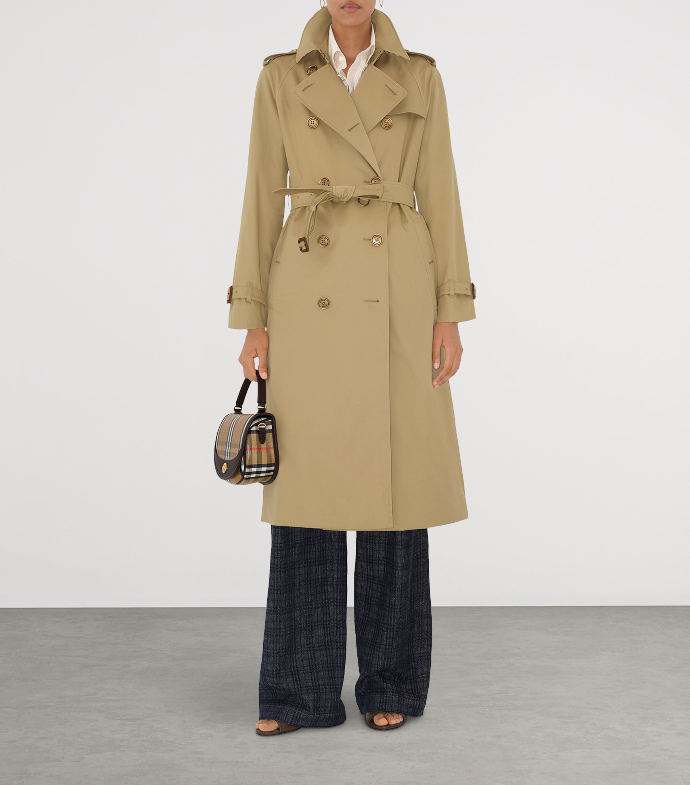Gabardine Long Waterloo Trench Coat