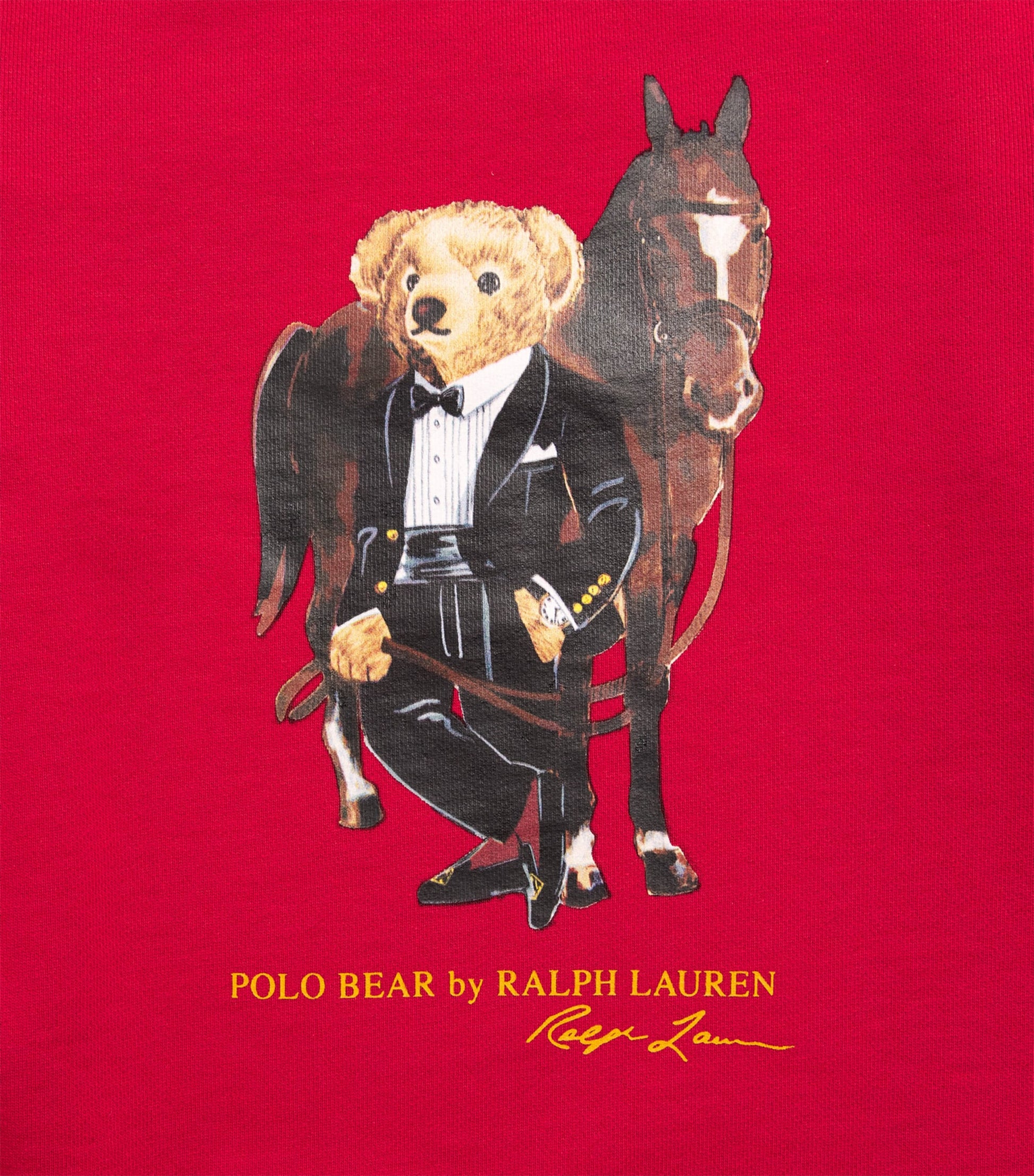 Ralph Lauren Kids Cotton Polo Bear Sweatshirt (6-14 Years)