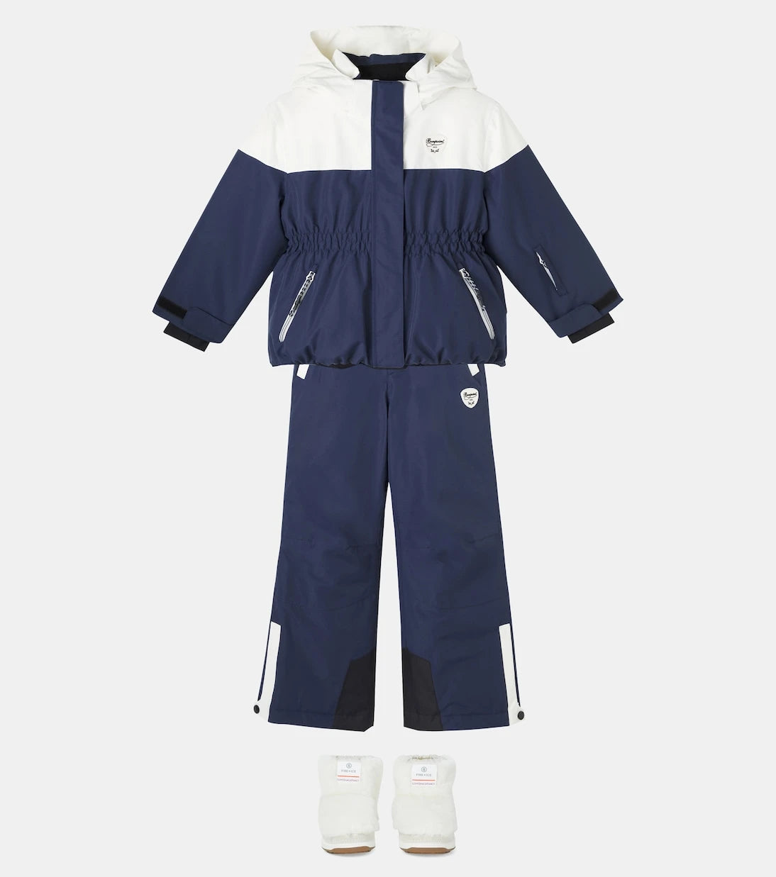 Bonpoint - Jeyna colorblocked down jacket