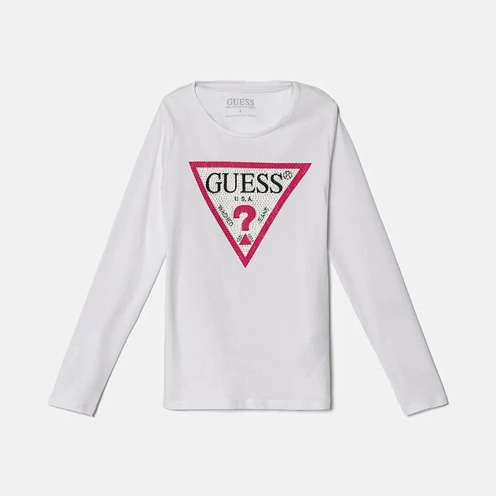 Детска блуза с дълги ръкави Guess