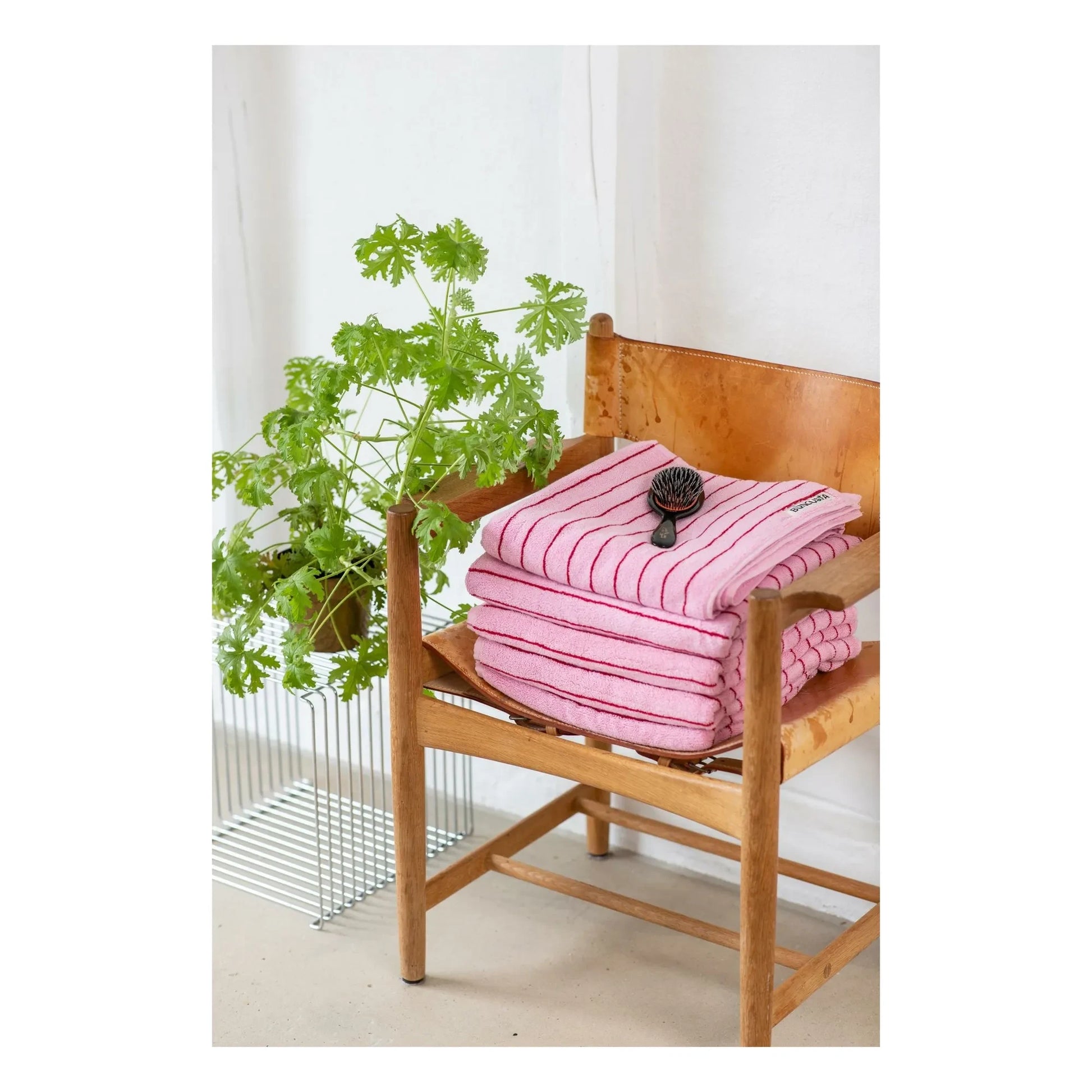Bongusta - Naram bath towel | Pink