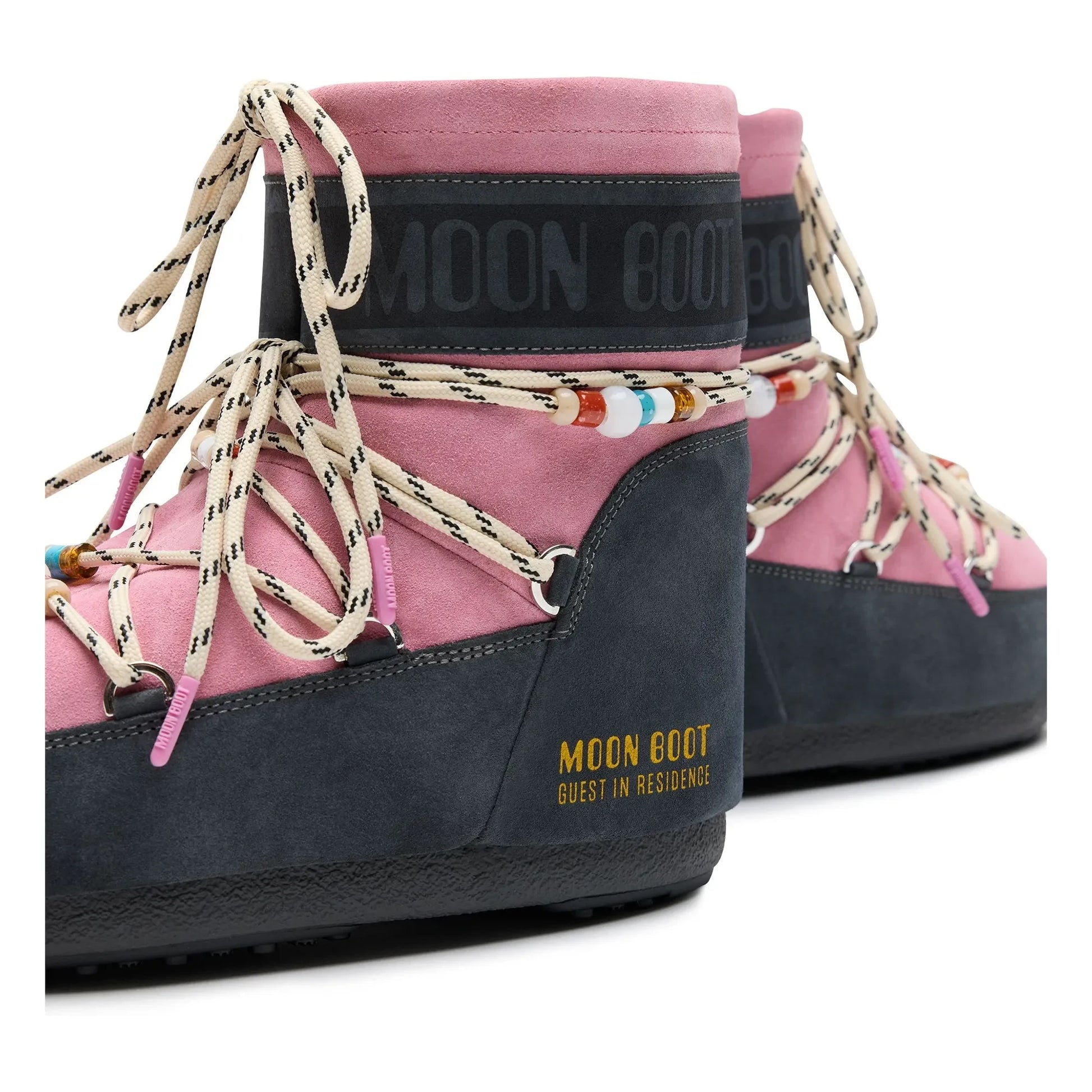 Moon Boot - MB x Guest in Residence Icon Low Suede Boots | Pink