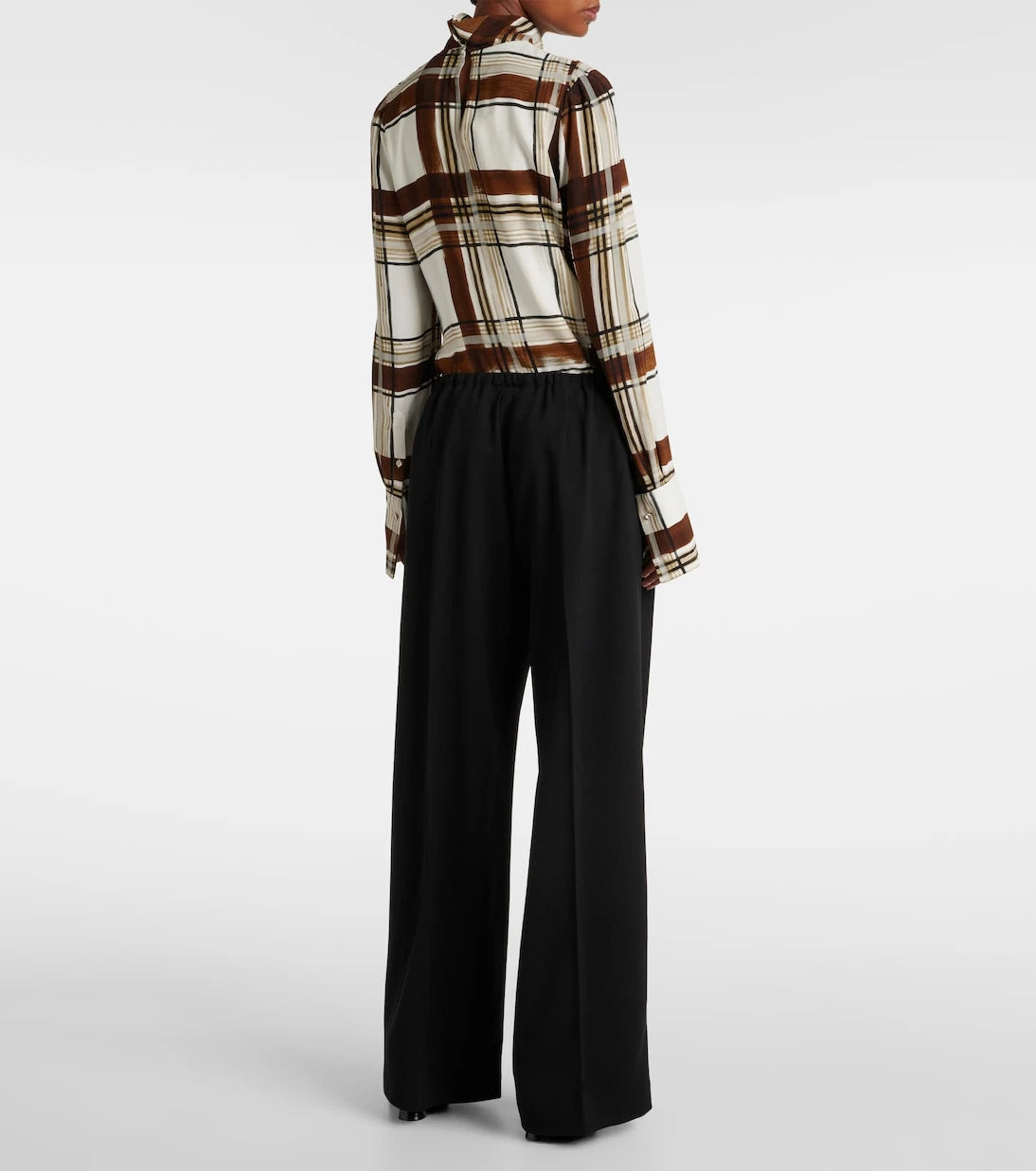 Dries Van Noten - Wool straight pants