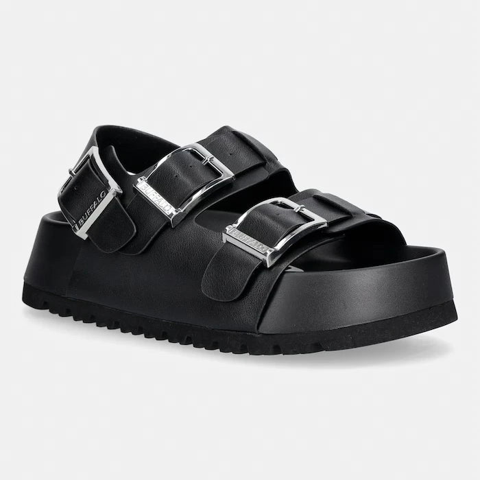 Buffalo Platformlu Kadın Sandalet Jane Athena Buckle