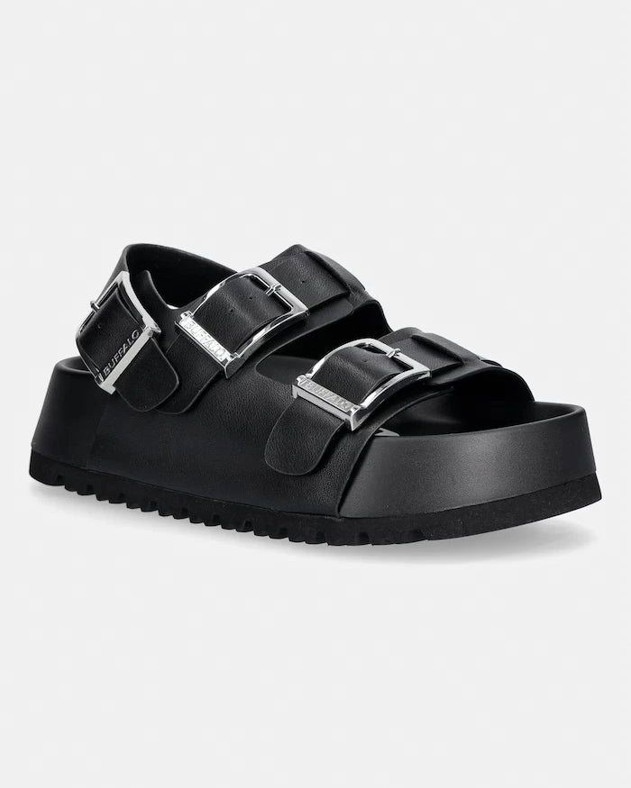 Buffalo Platformlu Kadın Sandalet Jane Athena Buckle
