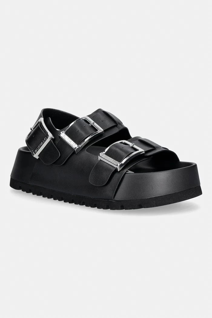 Buffalo Platformlu Kadın Sandalet Jane Athena Buckle