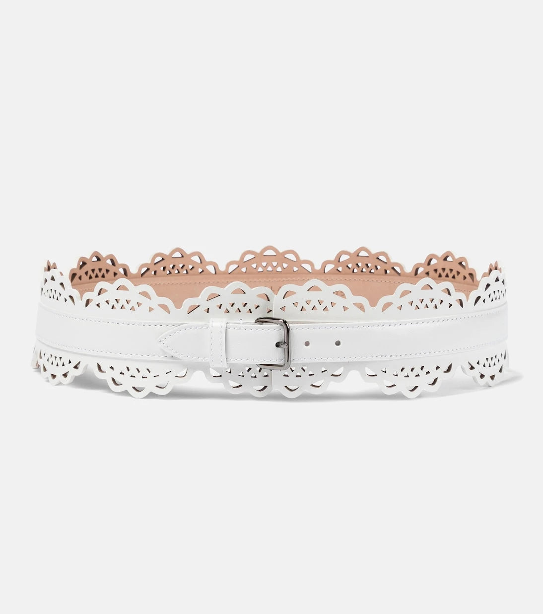 Alaïa - Laser-cut leather belt