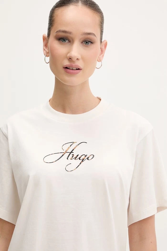 HUGO тениска дамска Vintage Tee_23