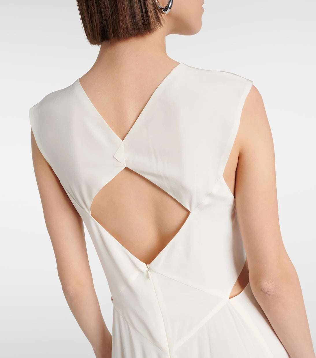 Joseph - Danube silk crêpe de chine midi dress