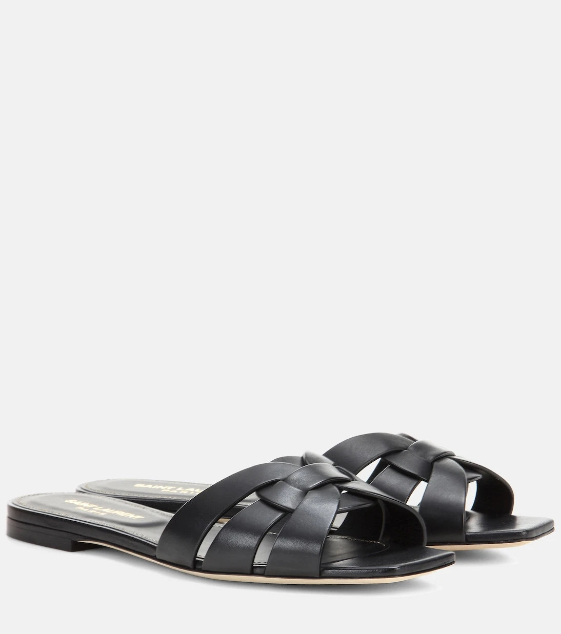 Saint Laurent - Tribute Nu Pieds 05 leather sandals